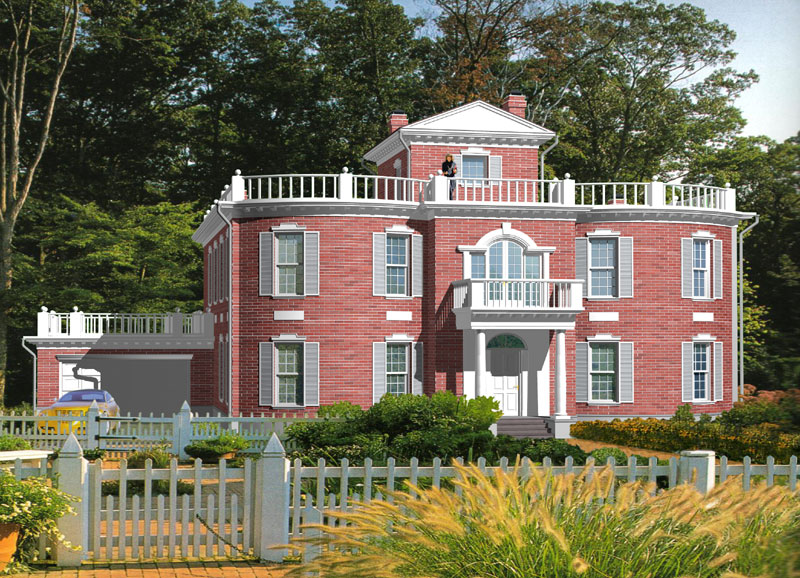 Классическая архитектура. Проект дома №3