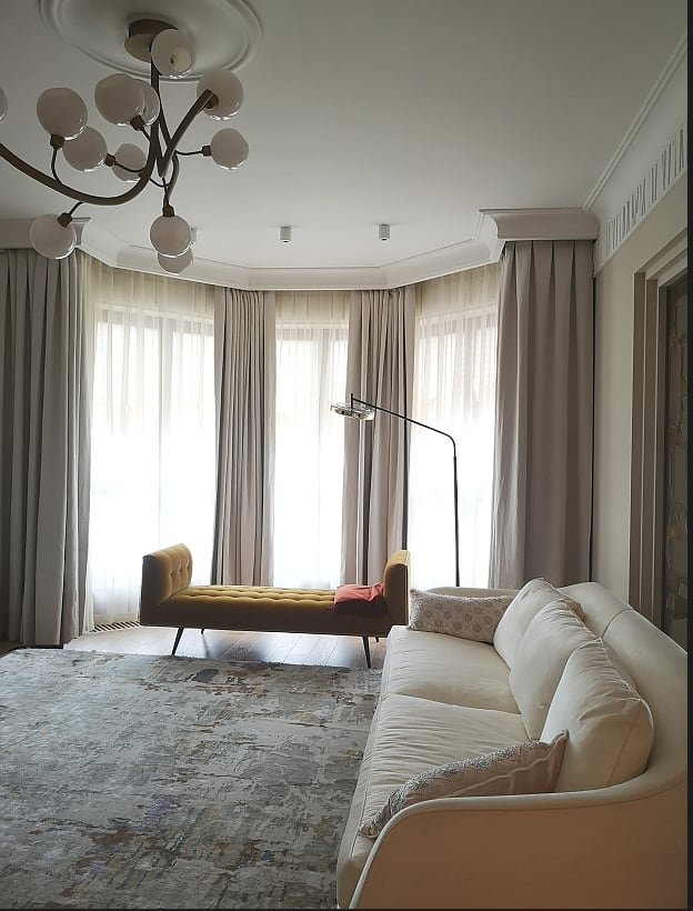 Светлый интерьер