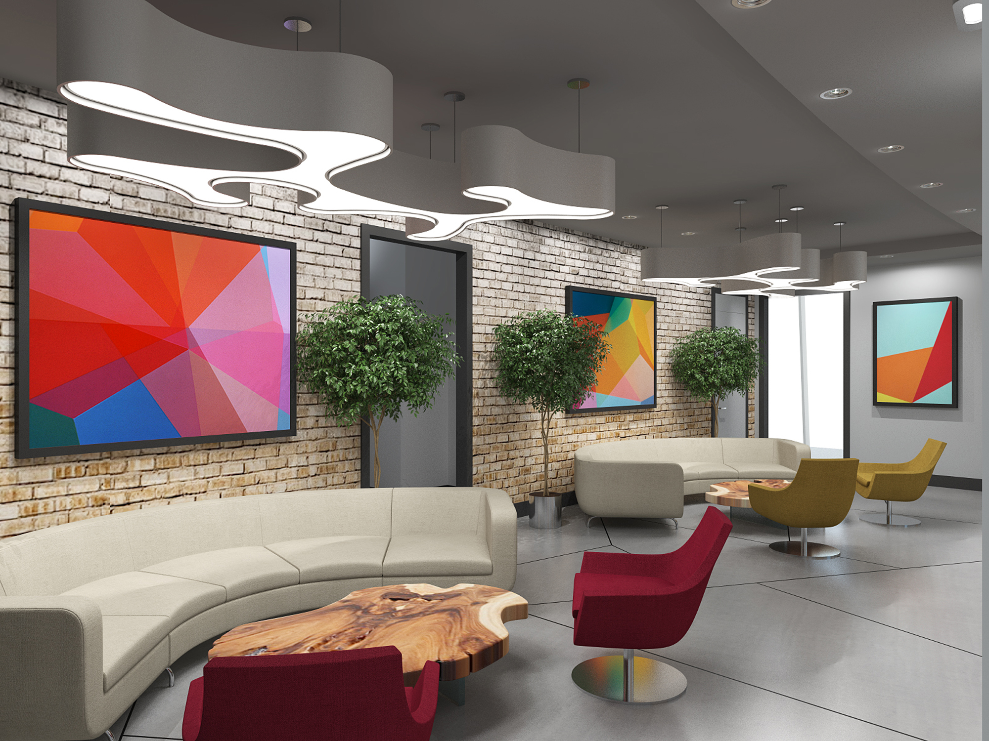 Офис в стиле LOFT