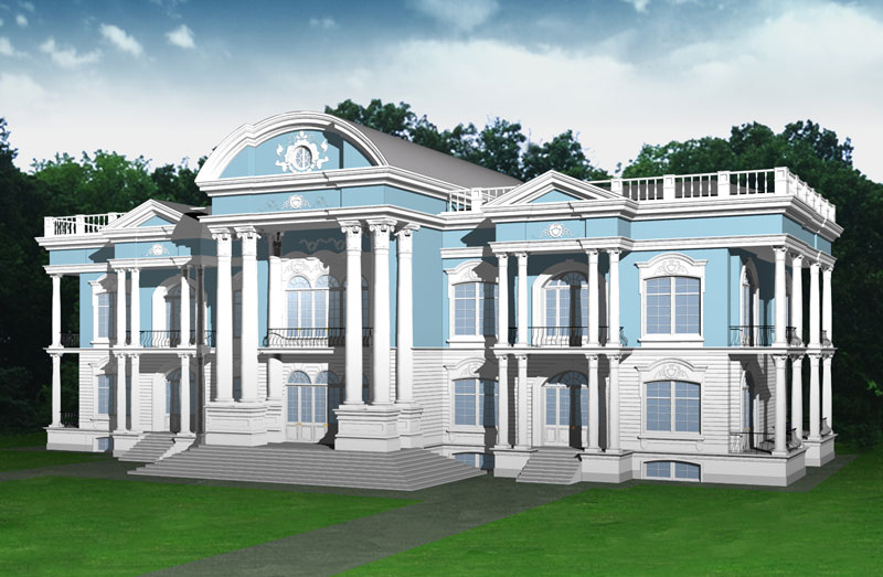 Усадьба в стиле барокко